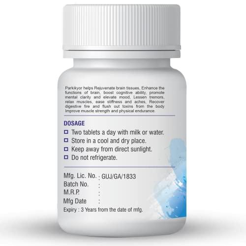 XOVAK PHARMA Xovak Pharma | Ayurvedic Parkikyor Helps Naturally (60 Tablets) (Pack of 4)