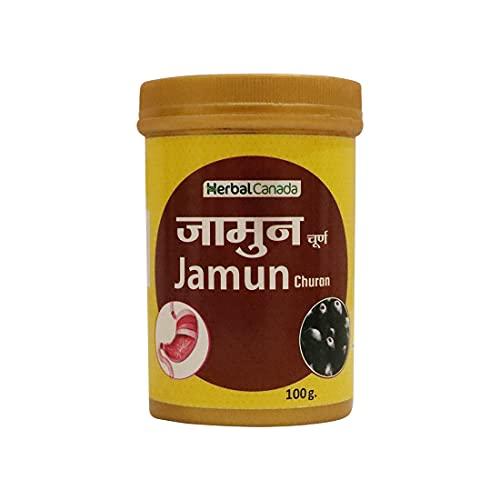 HERBAL CANADA HERBAL CANADA Jamun Powder (Churn) 100g (Pack Of 2)