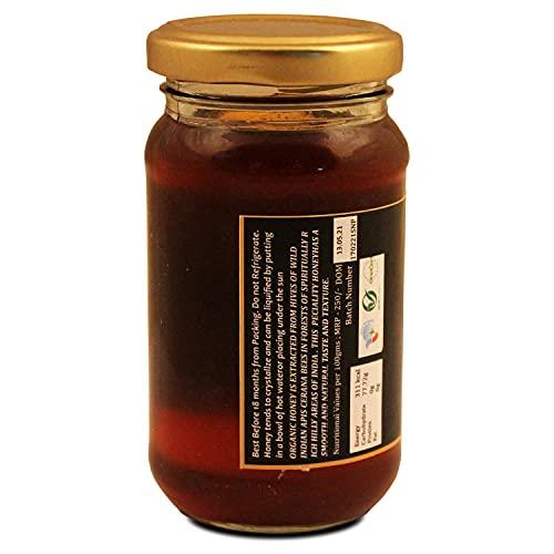 ZOROY THE FINESSE ZOROY THE FINESSE 100% Pure Honey | Organic Honey cultivated from Himalyas | Wild forest Honey | Best Honey for Family | Natural Honey | No Sugar adulteration | 250 Grams