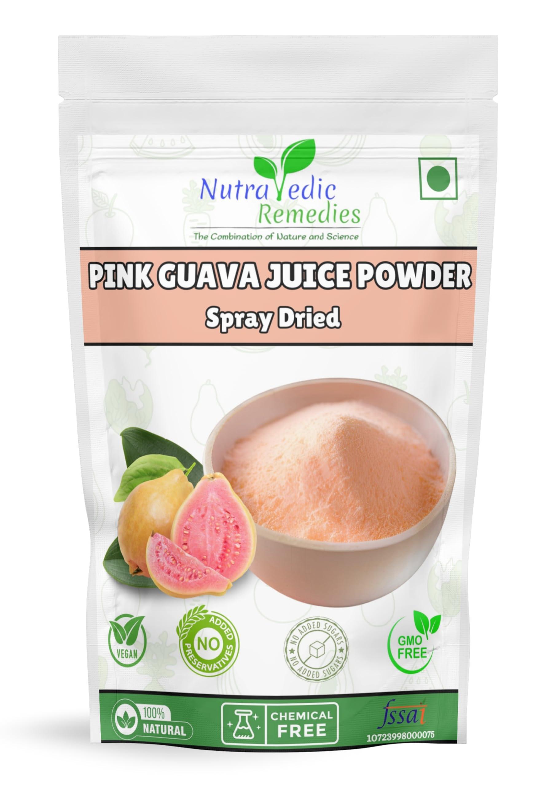 Nutravedic Remedies Pink Guava Juice Powder (200 Grams)