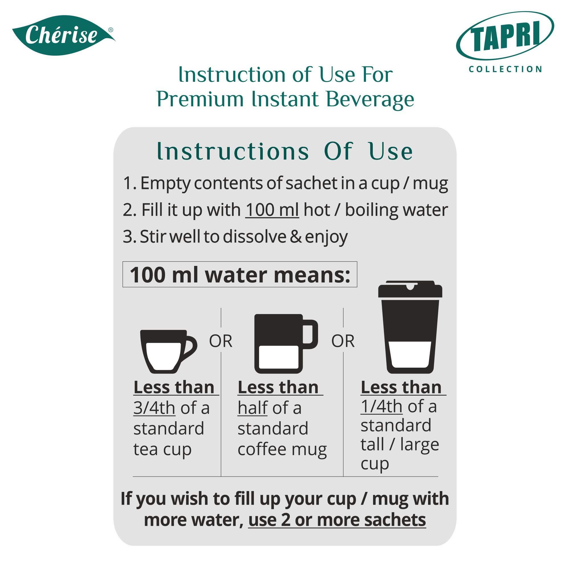 Cherise Cherise Tapri Premium Hyderabadi Tomato Soup Premix, 13 g x 7 Sachets (Pack of 2)