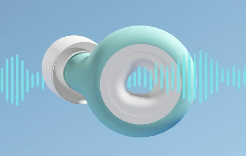 ZROY ENTERPRISE ZROY ENTERPRISE Appli Quiet Ear Plugs For Noise Reduction Super Soft,Reusable Hearing Protection In Flexible Silicone For Sleep & Flights - 6 Ear Tips In S/M/L 28Db Noise Cancelling (Black)