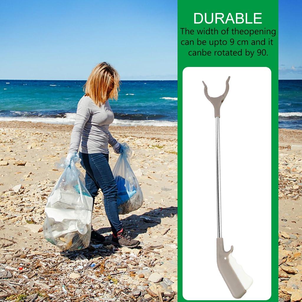 HASTHIP HASTHIP 33\'\' Waste Grabber Reacher Tool With Easy to Squeeze and Grip Handle for Litter Pick Trash Pick Up, Grabber Claw Pick Up Reacher Tool Assistaive Device for Elderly