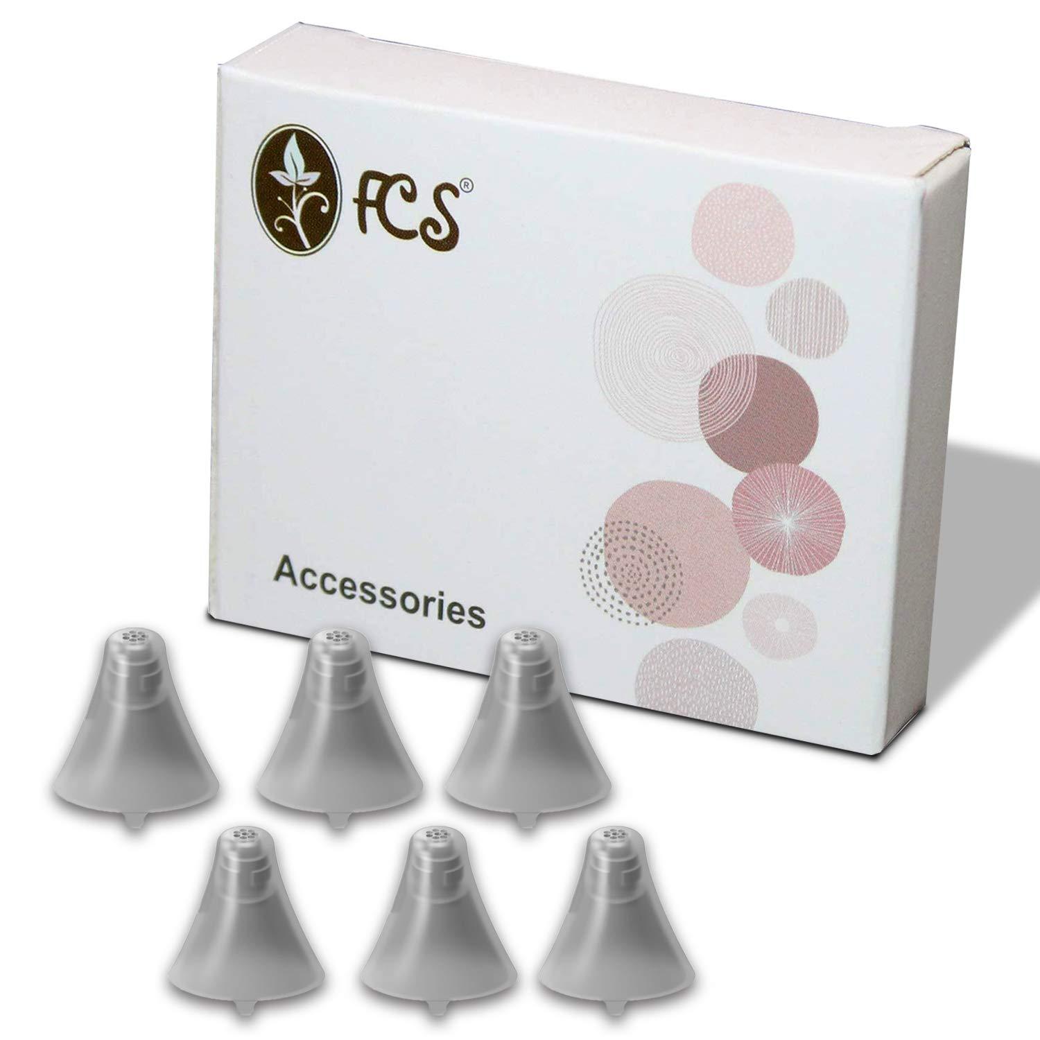 FCS FCS Pack of 6 Click Sleeve for Siemens Signia Silk Primax Click-CIC/ITC (Closed-Extra Small).