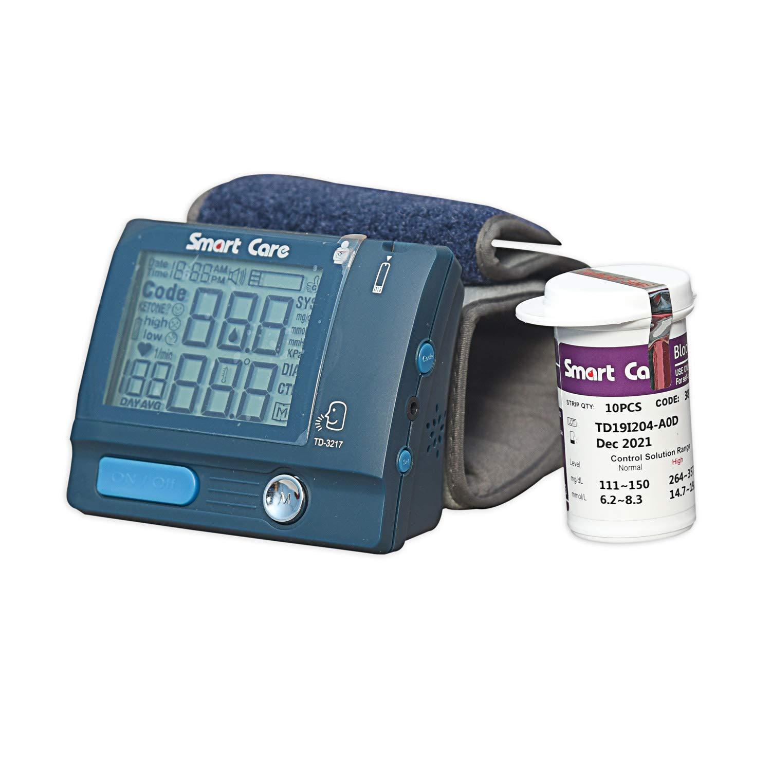 SMARTCARE SMARTCARE Precision Pro: Advanced Blood Glucose Monitor 3217 - Your Smart Companion for Health Monitoring