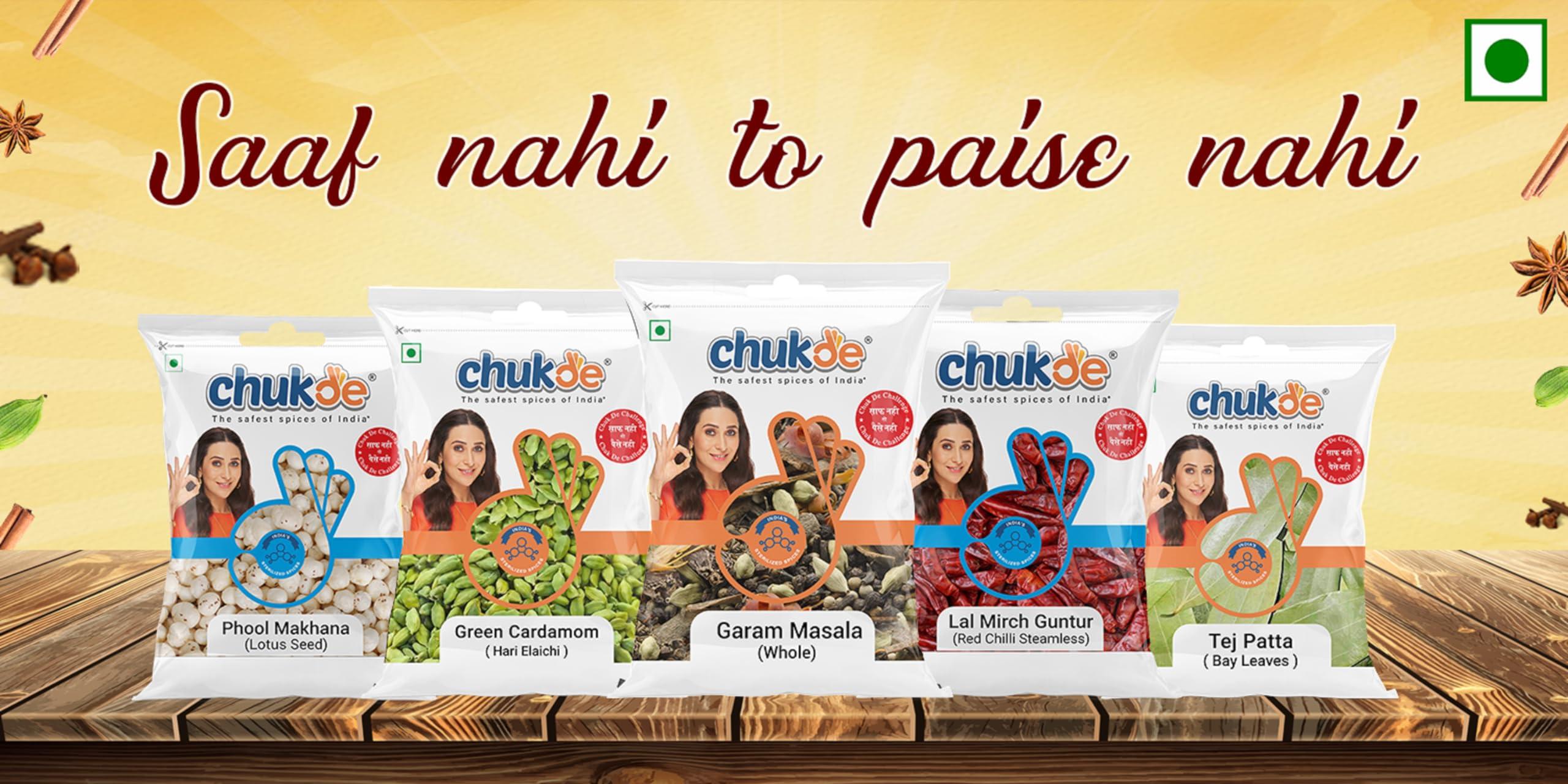 CHUKDE CHUKDE Dhania Sabut, Coriander Seeds Whole Spices, 300G, Pack Of 100Gm X 3