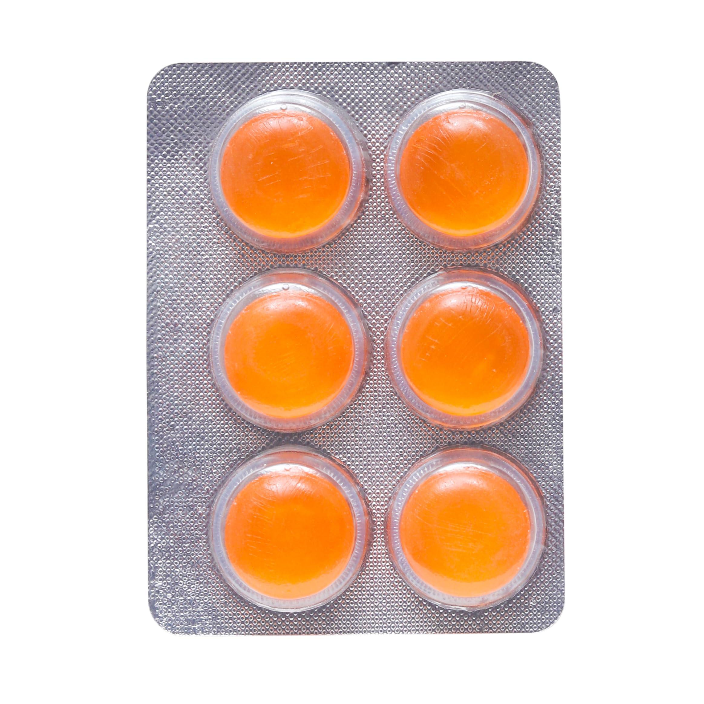 FOREST SECRETS Forest Secrets Ayurtuss Ayurvedic Lozenges | Sore Throat & Cough Relief| For Itchy Throat| Orange- 20 X 6\'S