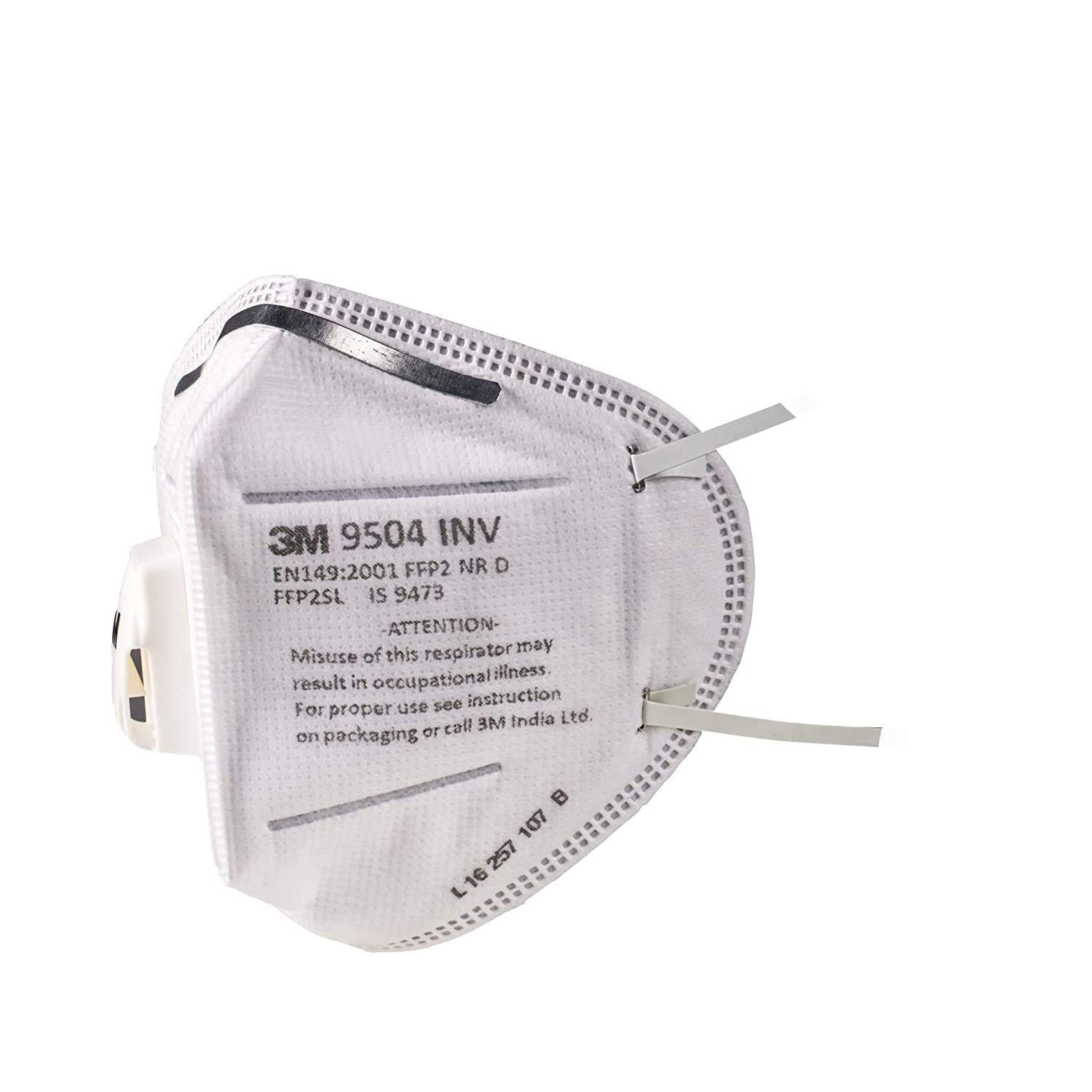 3M 3M 9504 INV FFP2 Pack of 4