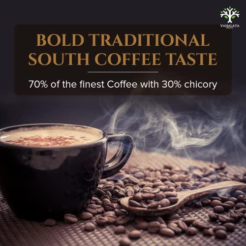 VANALAYA Vanalaya Southern Classic Instant Coffee Chicory Mix of 70% coffee & 30% chicory (50gm)