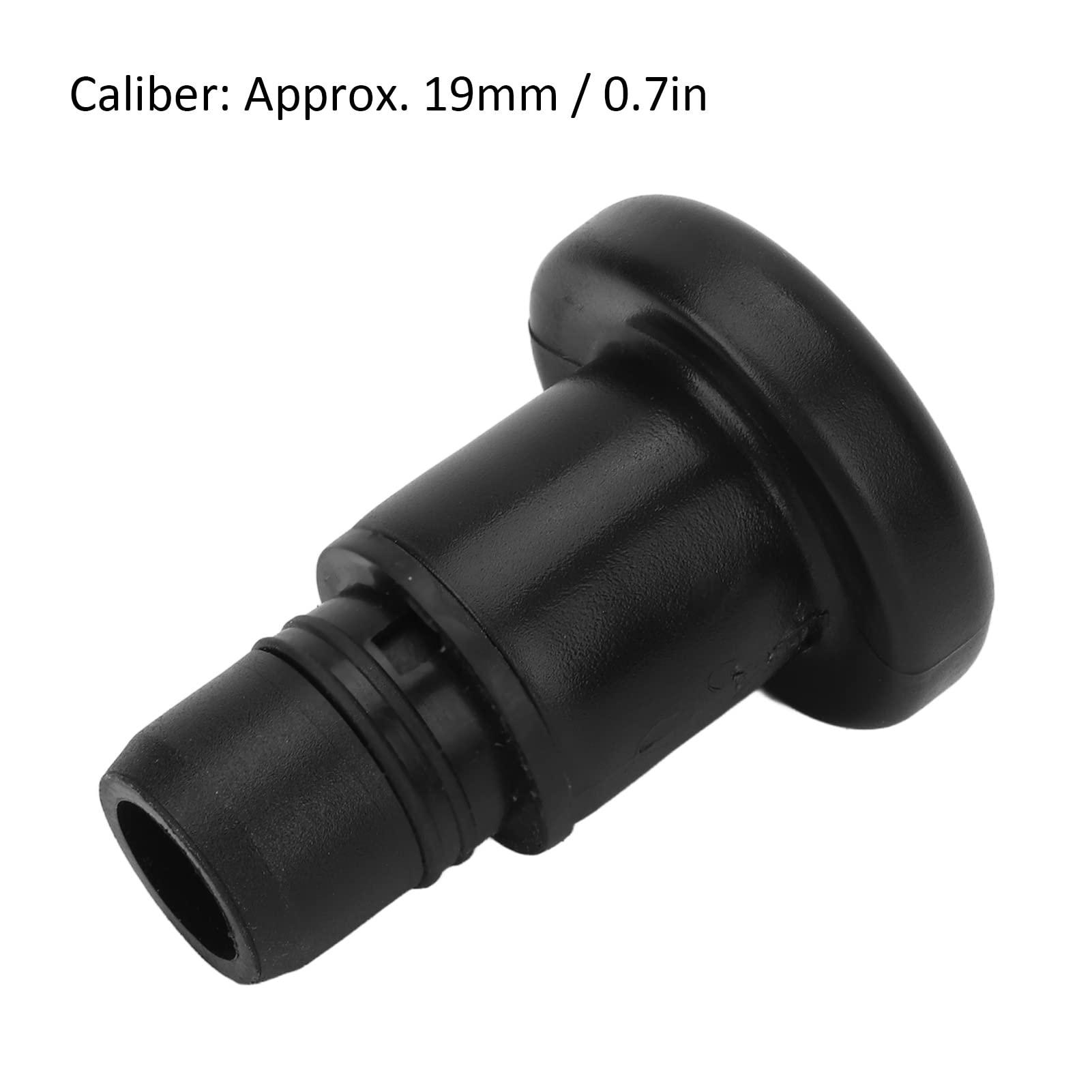 Worem Muscle Massager Attachment, Percussion Massage Head ABS Portable 0.7 Inch Ergonomic for Back