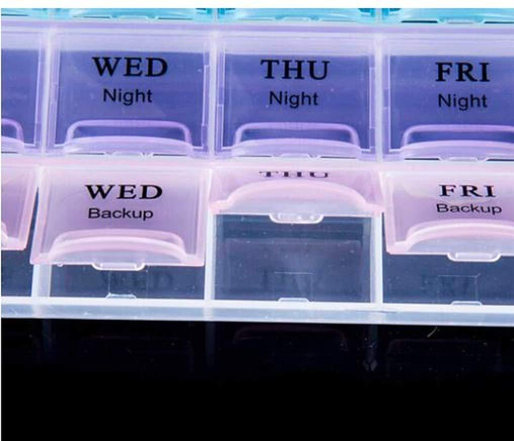 IONIX IONIX Pill Medicine Organizer Reminder Storage Box for 28 Days or 4 Weeks, medicine box/Pill Box, medicine box organizer/dawai rakhne ka box, Pack of 1