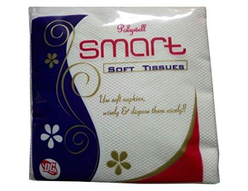 Polywell Polywell Smart Soft Tissue/Napkins 100Piece/Pack (Size: 30*30cms, Set of 6 Packs)