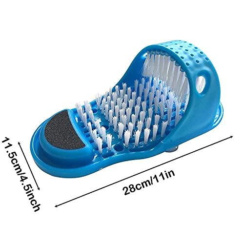 ULX ULX Shower Slipper Easy Foot Cleaner Bath Foot Brush Foot Cleaning Brush Chappal Slipper For Bathroom Easy and Safe Foot Washer and Massager For Men and Women