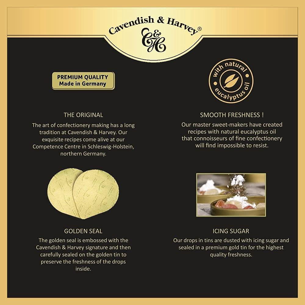 Cavendish & Harvey Cavendish & Harvey Fruity Orange Drops - 200g, Germany (Pack of 1)