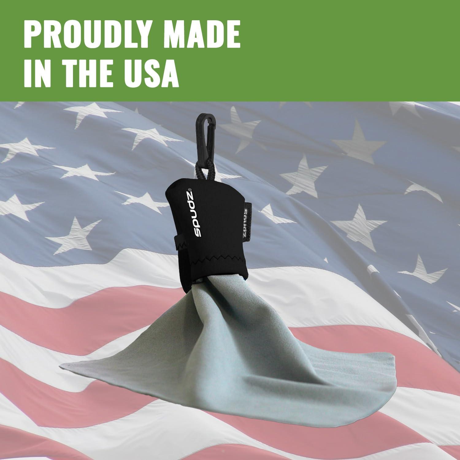 SPUDZ Alpine Innovations Spudz Classic Microfiber Cloth Screen Cleaner And Lens Cleaner - Pink (Regular, 6 X 6 Inches)