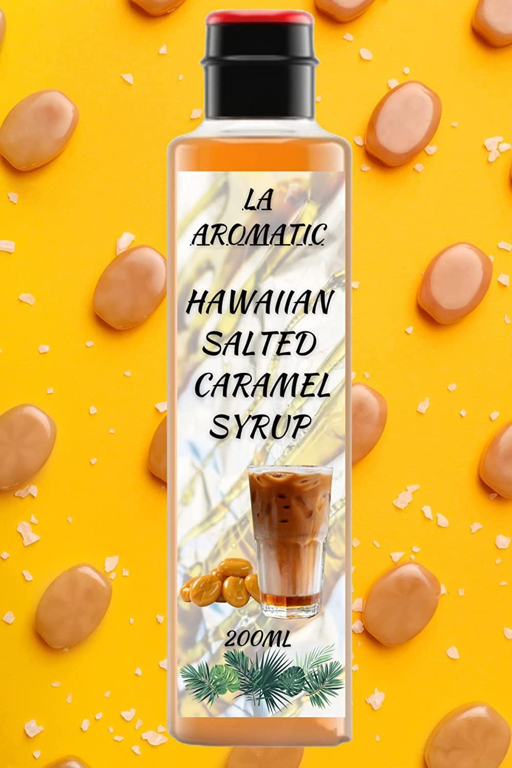 LA AROMATIC La Aromatic Hawaiian Salted Caramel Syrup-Mocha Coffee Syrup-200ml