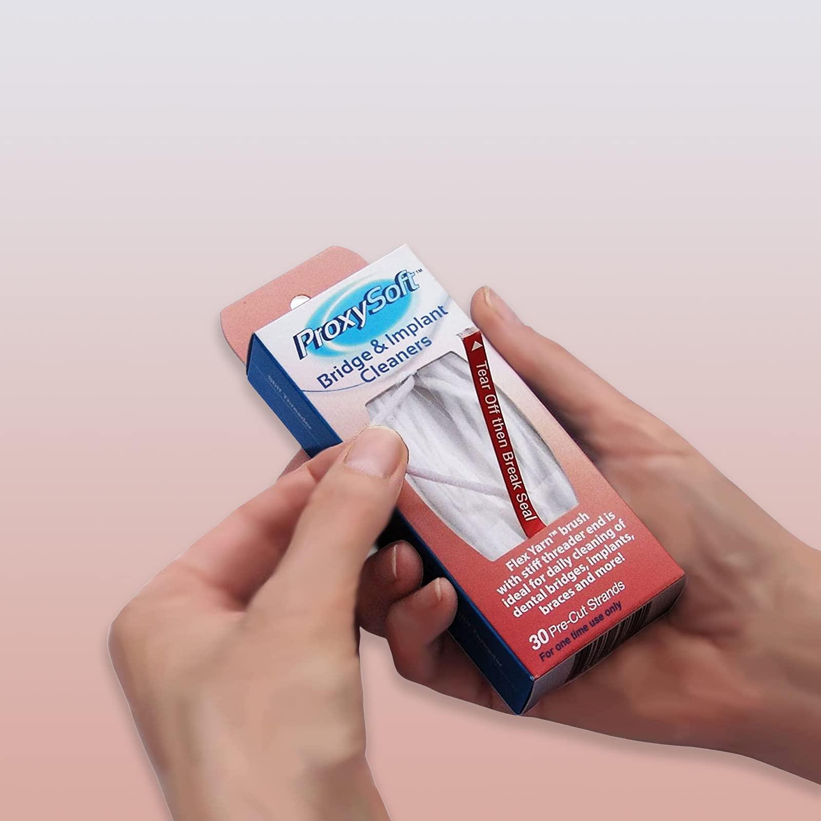 Thornton Thornton Bridge & Implant Cleaners - 30 pre-cut Strands **MINT FLAVOR **
