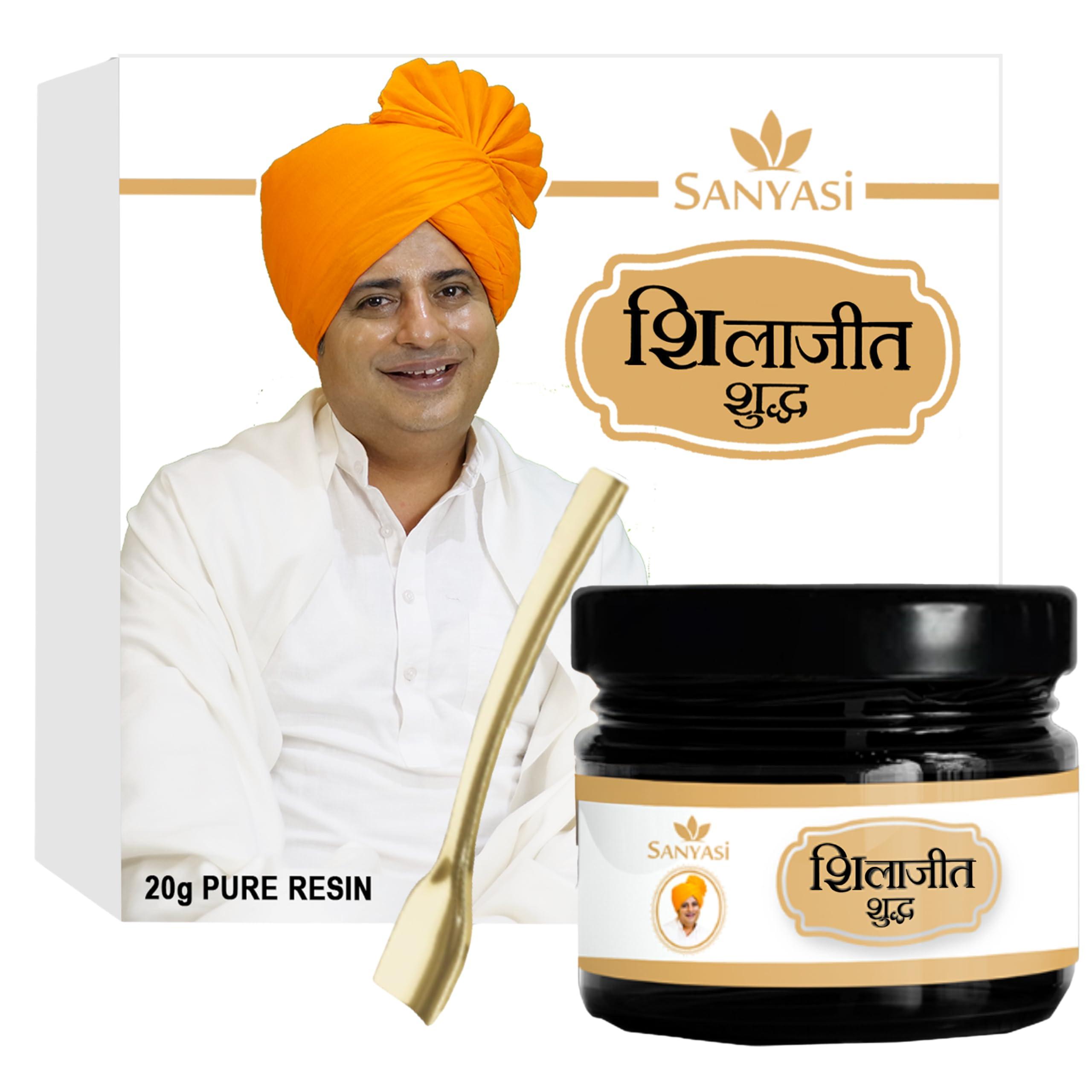 Sanyasi Sanyasi Ayurveda Shilajit Shudh Pure Resin 20g