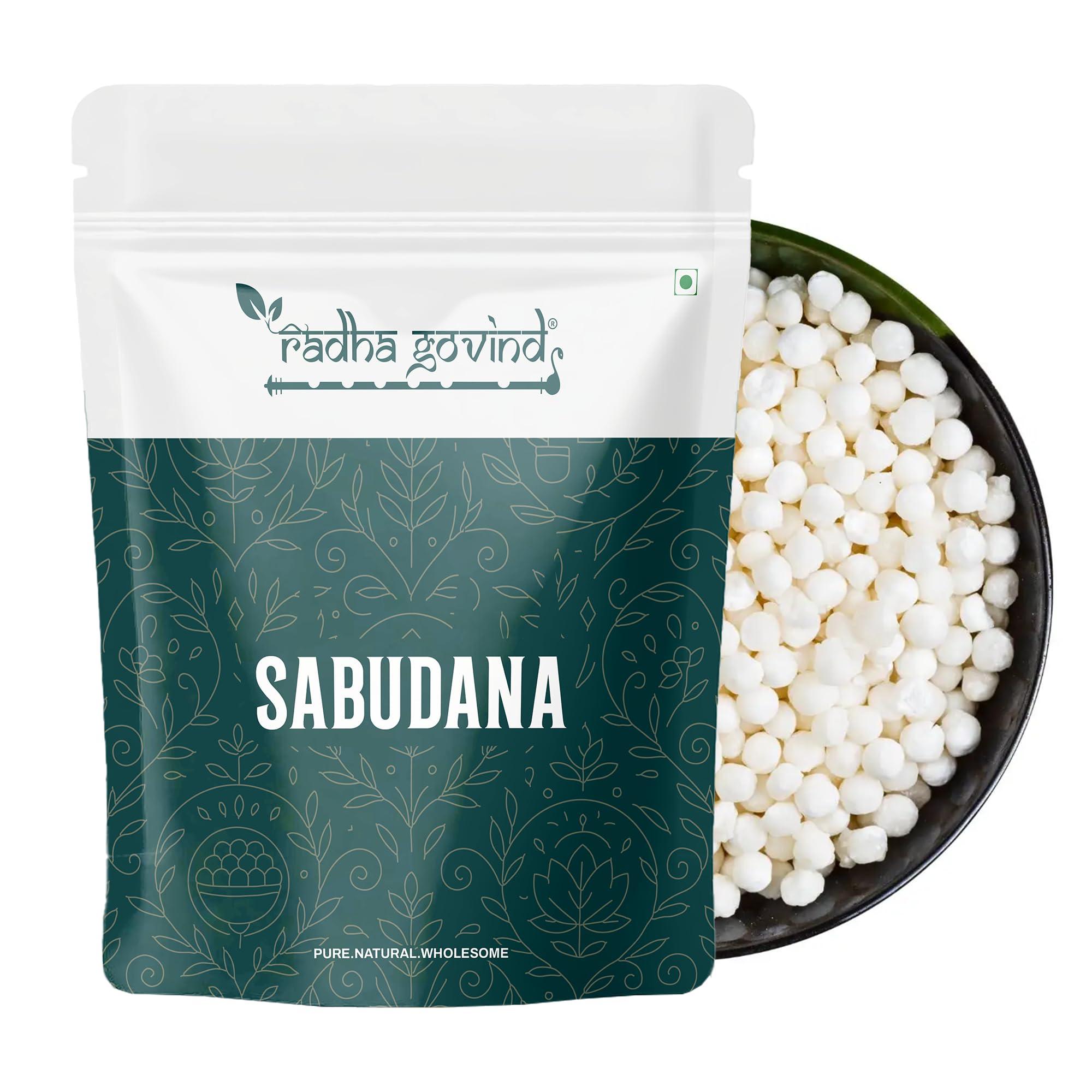 Radha Govind Radha Govind Organic Sabudana | Sago | Tapioca (800)