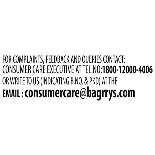 Bagrry's Bagrry's White Oats, 1000g & 200g Combo Pack | Natural Whole Grain | High Soluble Fibre | Protein Goodness | Helps Manage Weight & Reducing Cholesterol | Breakfast Cereal | Plain Oats Pouch