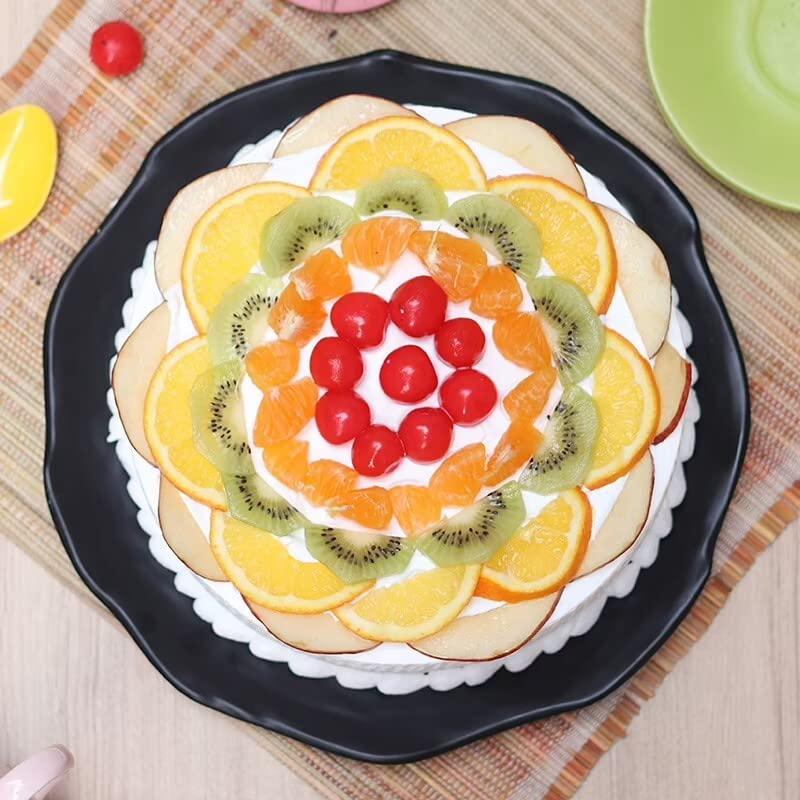 Floweraura FlowerAura Fruit Delicious Cake Gift's For Birthday, Anniversery, Valentine's Day, Mother's Day, Party (1.0kg) (Same Day Delivery)