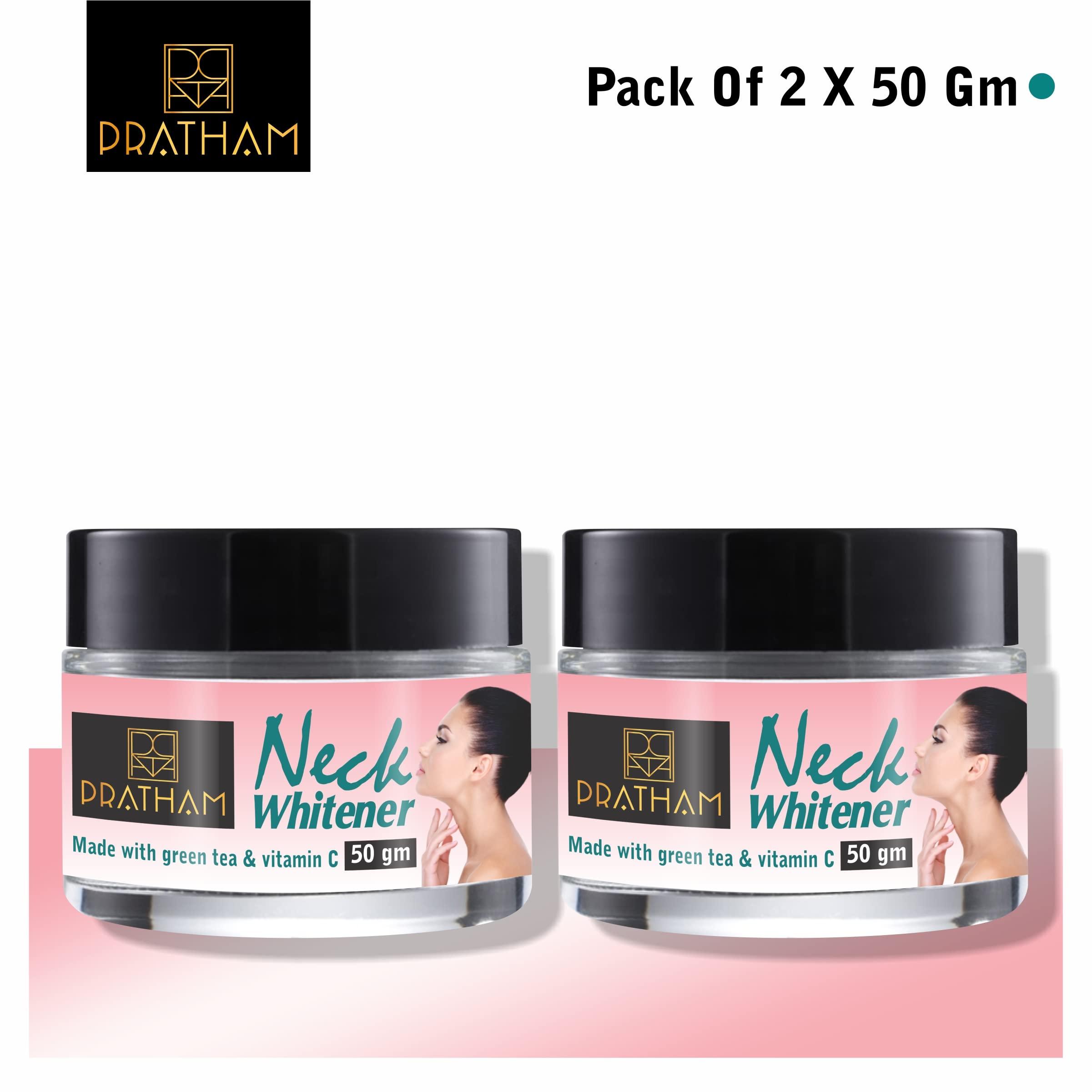 Generic Pratham neck whitener cream For Dark Body Parts like Neck Ankles Knuckles Armpits Thighs Elbows Bikini Area