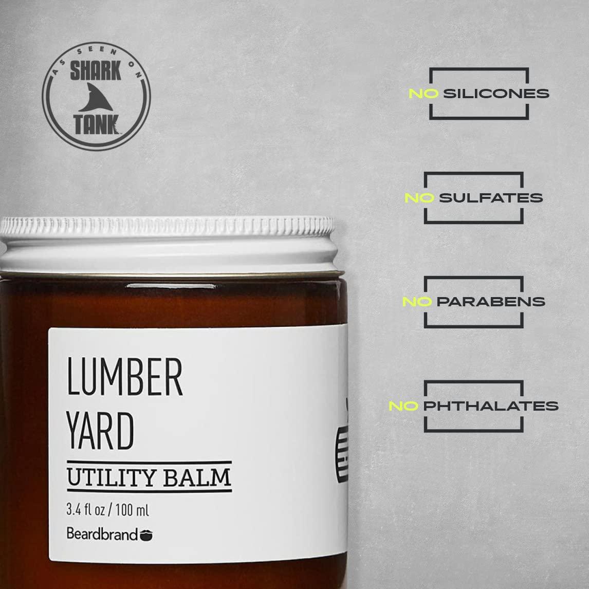 Beardbrand Beardbrand Lumber Yard Beard Utility Balm 3.4 fl oz, pack of 1