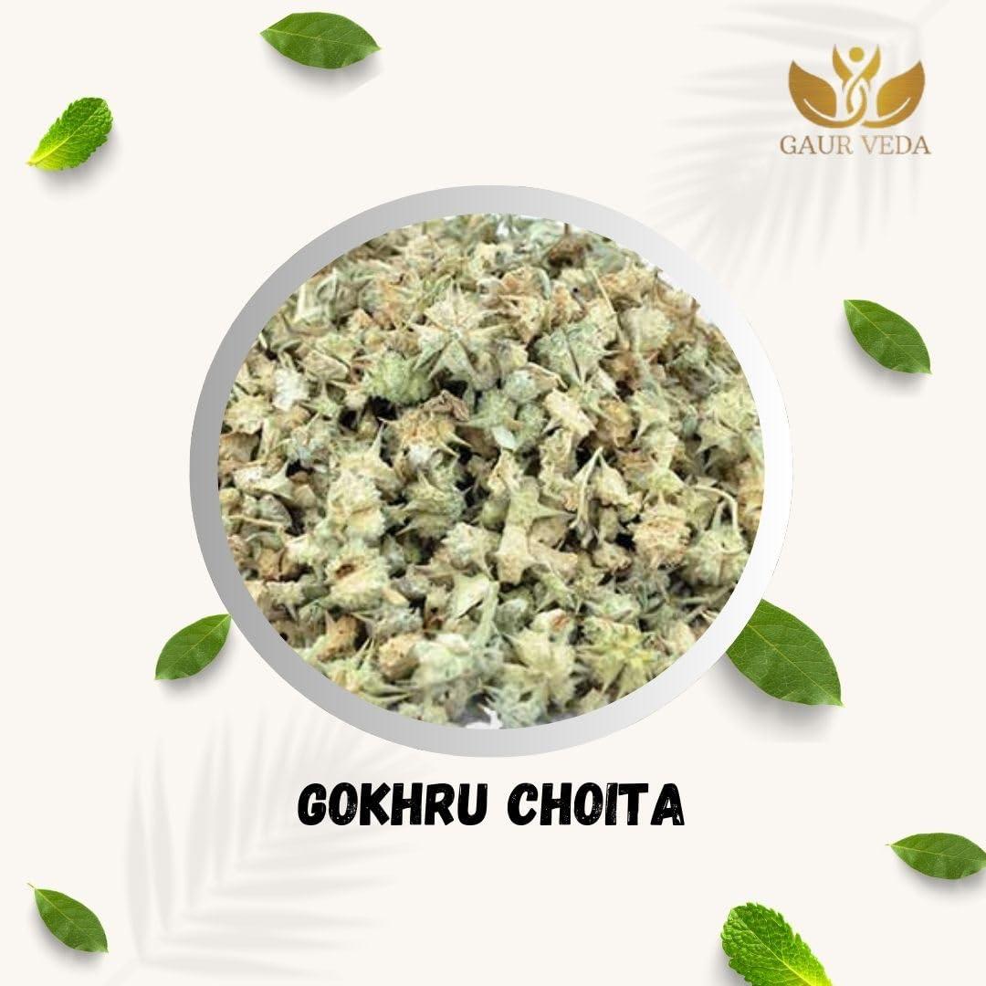 GAURVEDA Gaurveda Gokhru Chota - Tribulus Terrestris Seeds - Small Caltrops, 100 Gm