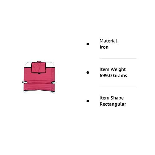 Generic Green Nature Adjustable Back Rest for Back Support Bed and Hospitalized Person (RED, Polyester)