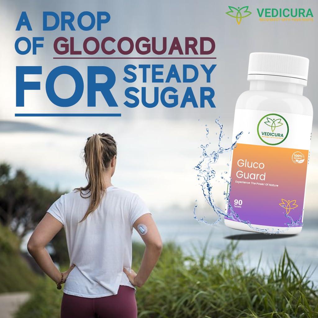 VEDICURA Vedicura GlucoGuard Ayurvedic Herbal Supplement for Healthy Blood Sugar Support