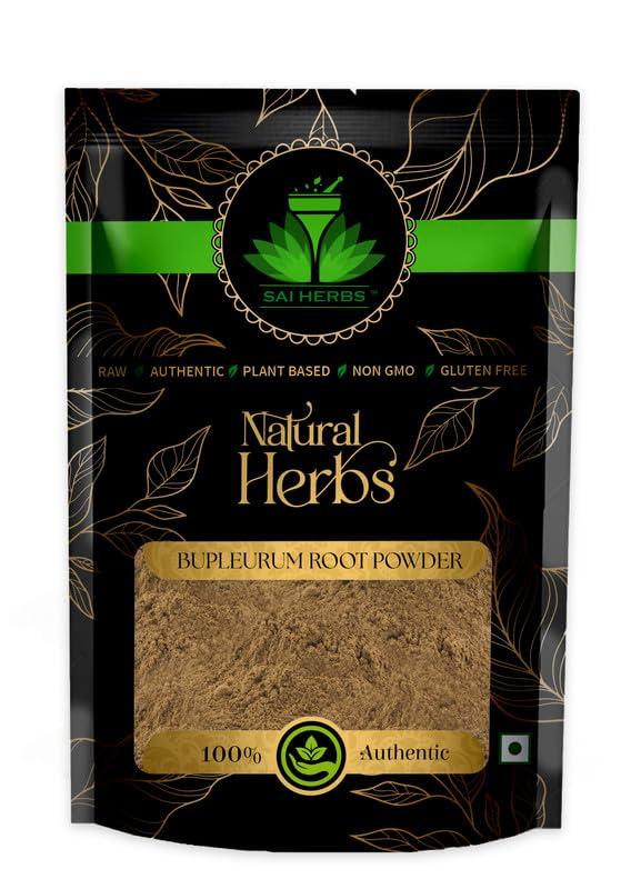 SAI HERBS SAI HERBS Bupleurum Root Powder - Pure & Natural (500 Grams)