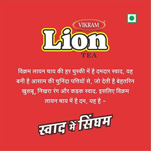 VIKRAM Vikram Tea Combo | Lion CTC Tea 1kg, & Green Tea 100g - 1100g (Pack of 2)