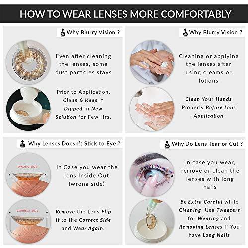 O-LENS O-LENS Scandi Light Grey - Coloured Contact Lens (Monthly Disposable, -1.75 / 2pcs / Light Grey), Natural Looking & Comfy Eye Color Lenses