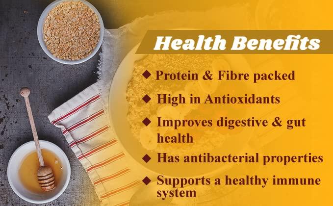 Be the One Be the One Australian Imported Quick Oats with Pure Manuka Honey | Mouth-Watering and Nutritious Breakfast Oats Porridge | Easy to Cook | 100% Natural Wholegrain