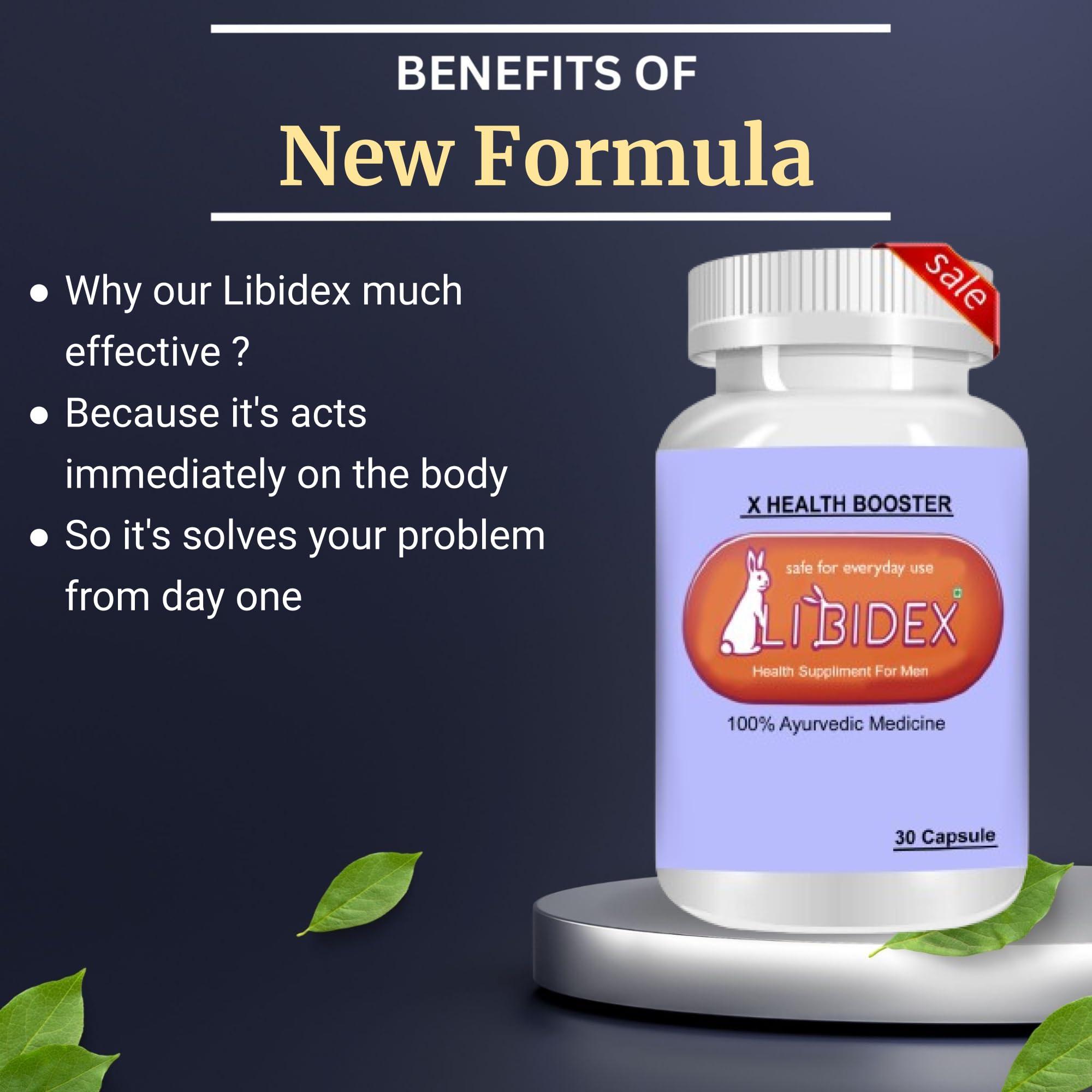 US Labs Josh Booster Libidex Capsule Original Health Suppliment - Ayurvedic Capsule