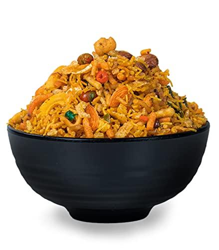 Oorla Oorla "Udupi Mixture - Savory Snack Mix from Udupi, Authentic South Indian Blend of Crunchy Ingredients" 400 gm