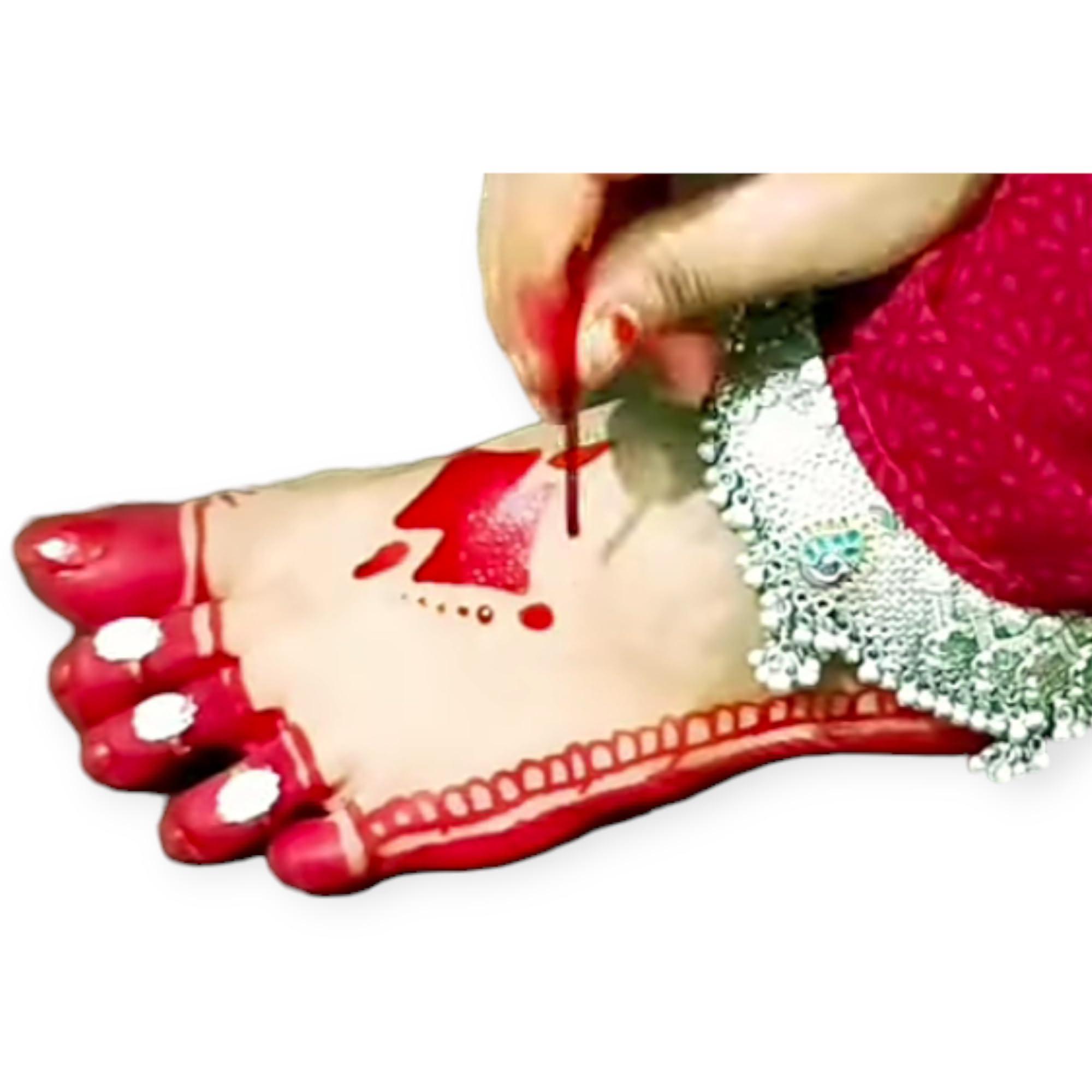 Generic Alta, red feet colouring liquid pack of 1 contains 50 ml