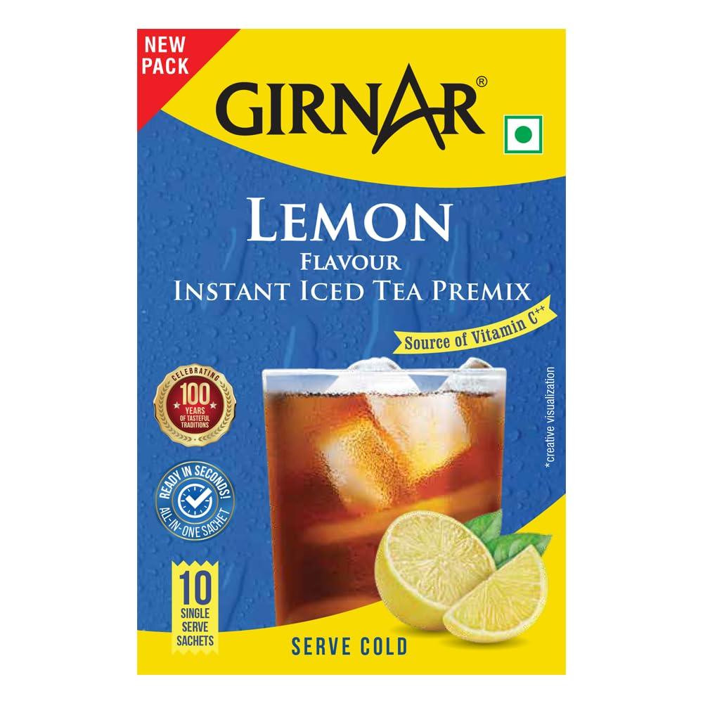 Girnar Girnar Instant Premix Iced Tea - Lemon Flavour (5 Sachets)