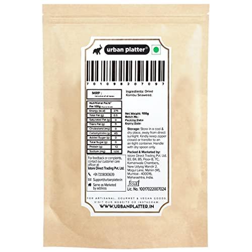 urban platter Urban Platter Dried Kombu Strips, 100 g