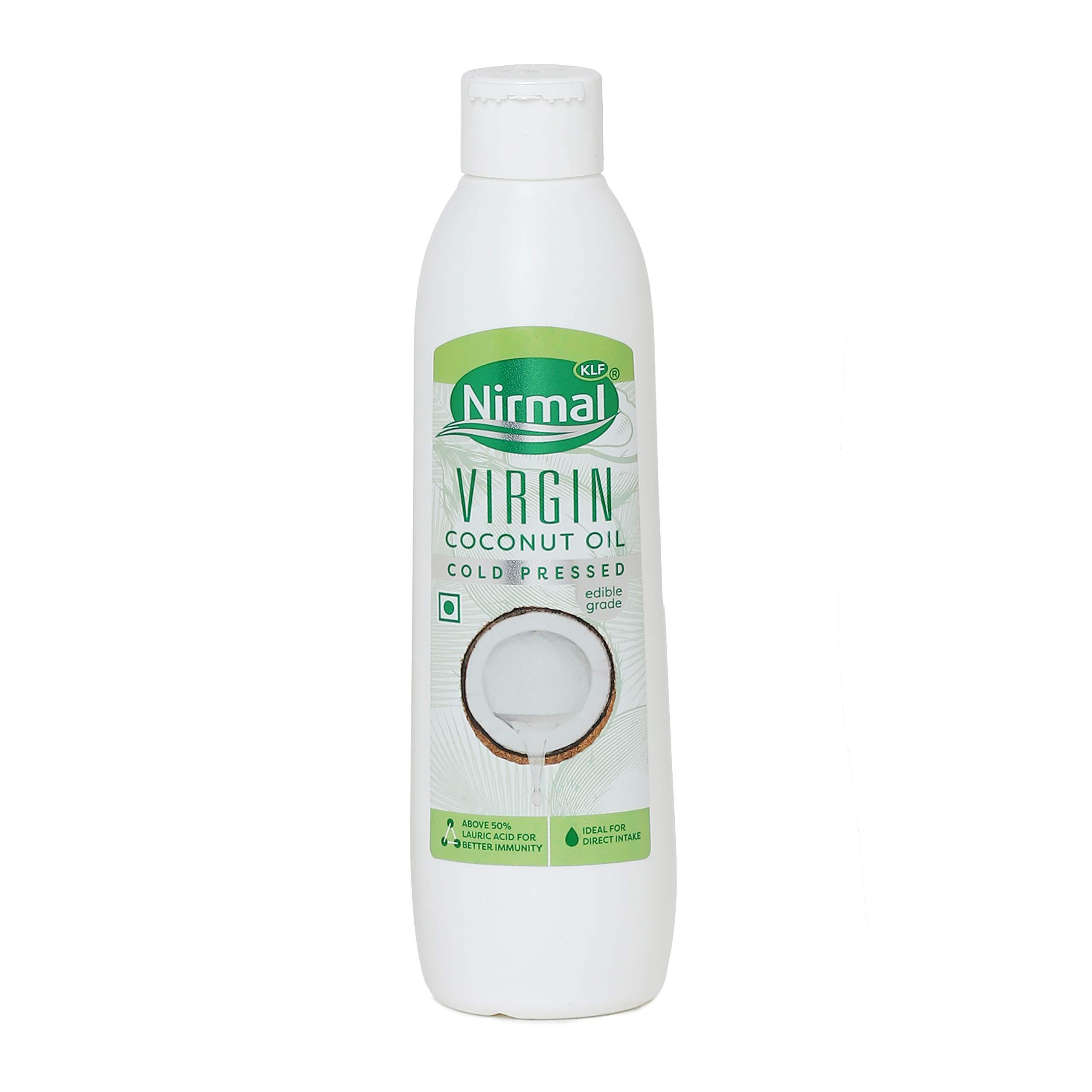 KLF Nirmal KLF Nirmal Cold Pressed Virgin Coconut Oil, 1L & KLF Nirmal Cold Pressed Virgin Coconut Oil, 250ml