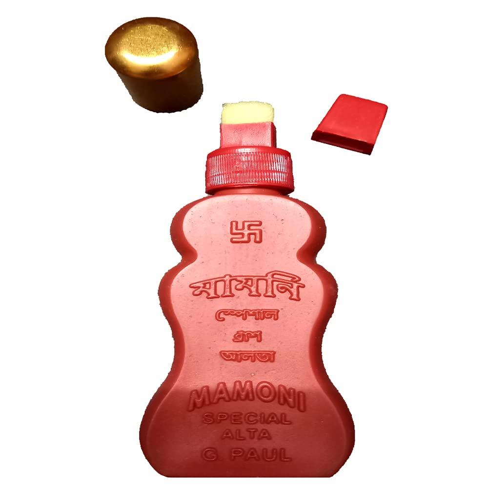 Generic Mamoni Brass Taral Alta 70 ML each (Quantity 3 Set)