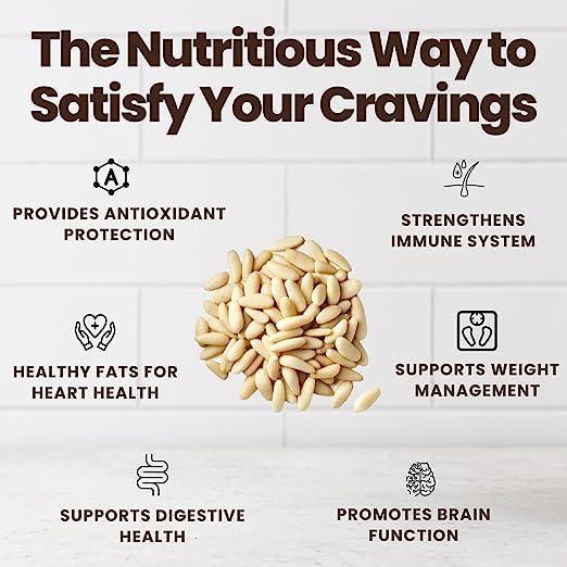 Avlokan Avlokan Winter Pine Nuts A Grade Chilgoza With shell Exotic Dry Fruits (50gm)