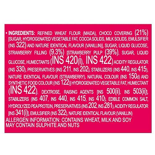 ORION ORION Strawberry Choco Pie - 2 x 12 Piece Pack (24 pies)| Centre-filled Chocolate biscuit