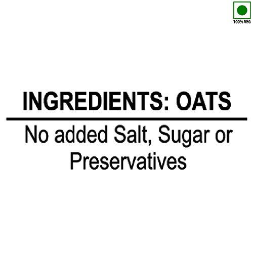 Bagrry's Bagrry's White Oats, 1000g & 200g Combo Pack | Natural Whole Grain | High Soluble Fibre | Protein Goodness | Helps Manage Weight & Reducing Cholesterol | Breakfast Cereal | Plain Oats Pouch