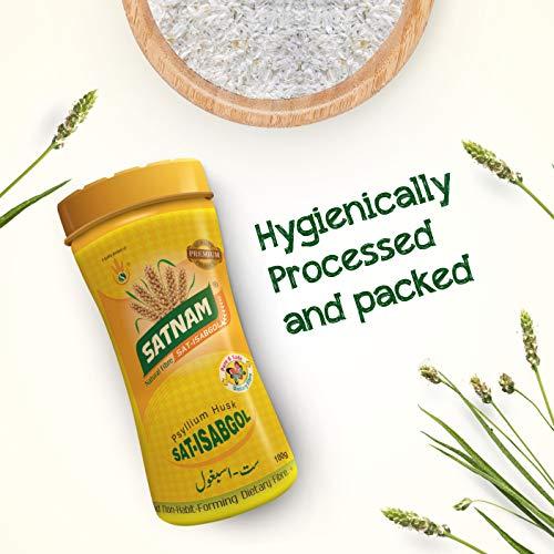 SATNAM SATNAM Sat-Isabgol Psyllium Husk 100g Bottle