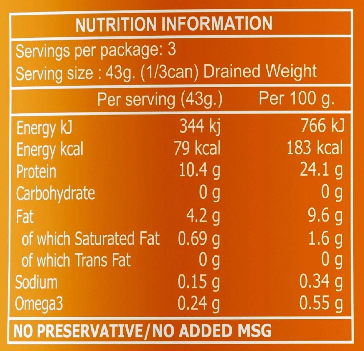 Golden Prize Golden Prize Tuna Chunk in Soyabean Oil (185 gm Each - Pack of 3 )