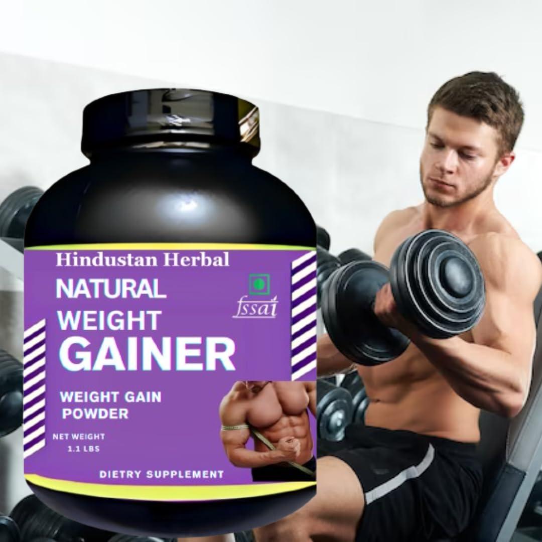 Generic Natural Weight Gainer Powder | Body Growth Strength | Muscle Gainer | Proteins | Whey Supplement | Weight Gain Powder | Flavor Chocolate | Pack of 1 | 500g
