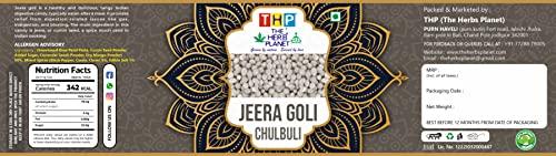 THE HERB PLANET THE HERB PLANET Churan Digestive Jeera goli 400 gms Digestive Jeera Goli Mukhwas Pachak Tasty Healthy Jeera Goli [Jar Pack]