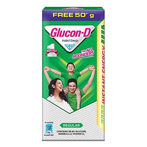 Glucon-D Glucon-D, Glucose Based Beverage Mix - 125 g (75g + 50g Free) Carton