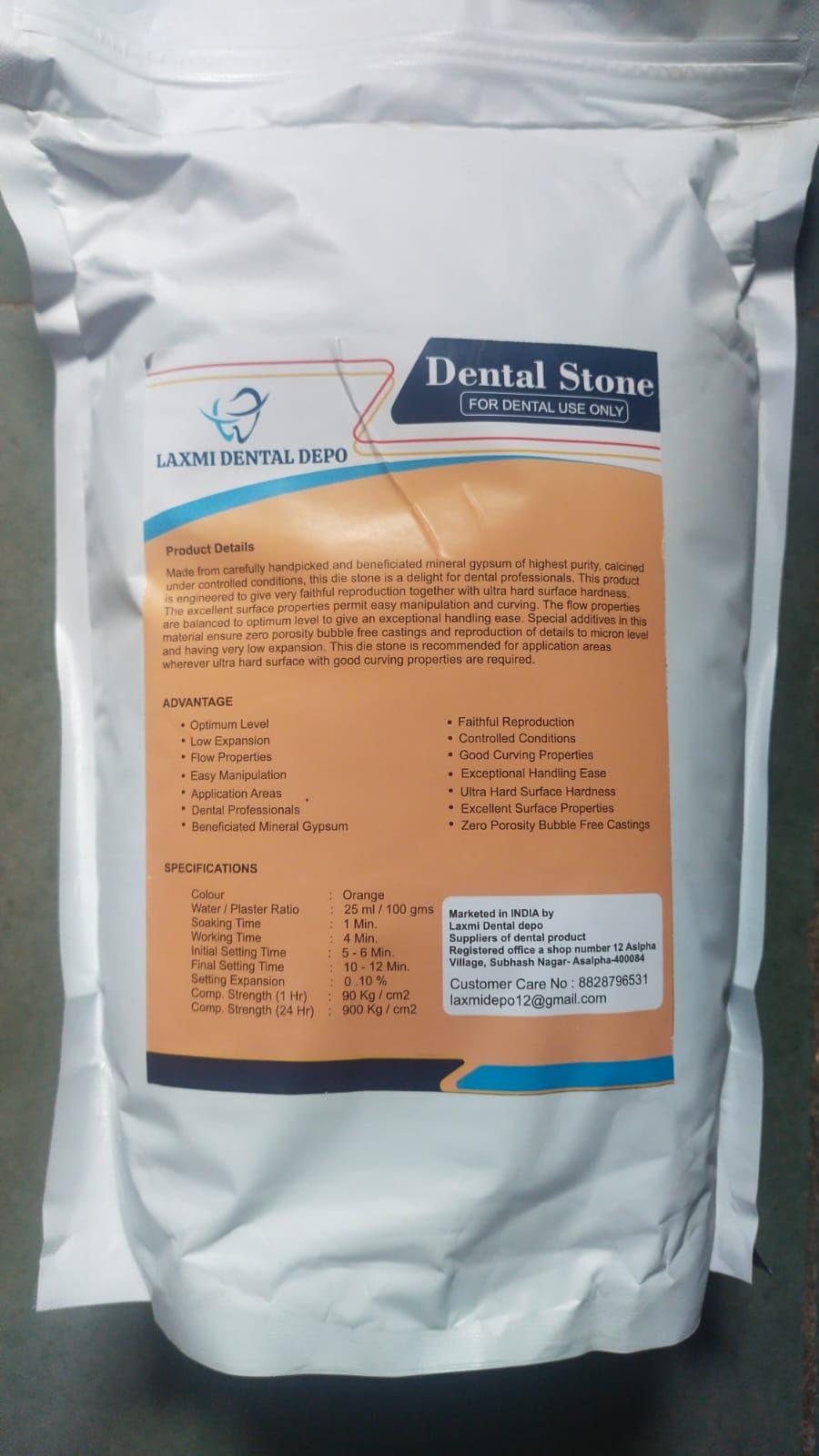 Generic Stone Plaster Dental Die Stone Type IV 3kg (Red Die Stone)